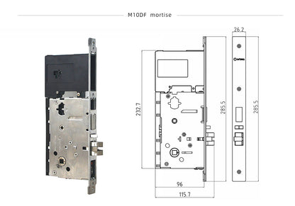 S3076 ORBITA hotel RFID lock