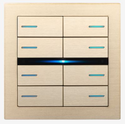 KNX Switch 8 Buttons