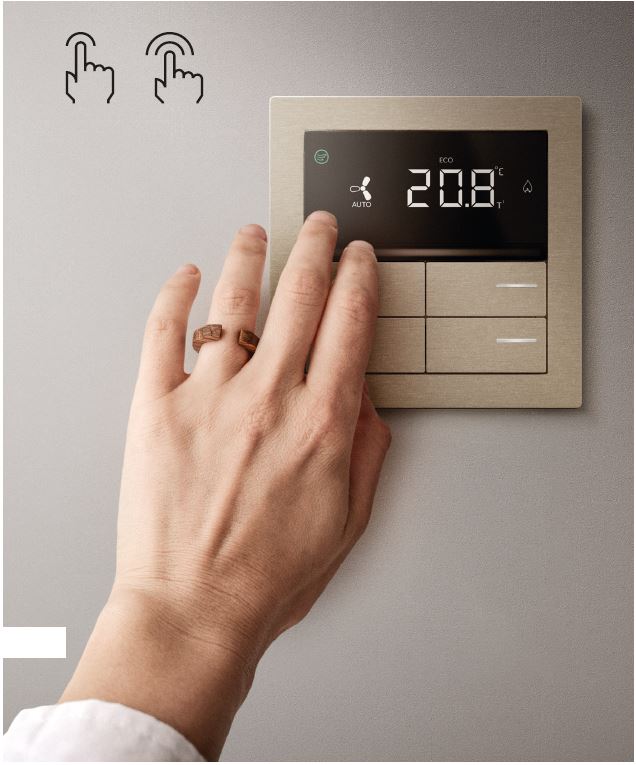 Thermostat + Switch 4 buttons