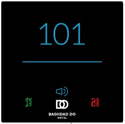 HOTEL CAPACITIVE DOOR PANEL