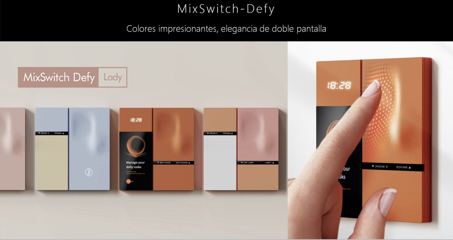 MixSwitch Defy 3 keys orange