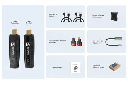 Wireless HDMI 100Meters  Video transmitter, 1TX+1RX