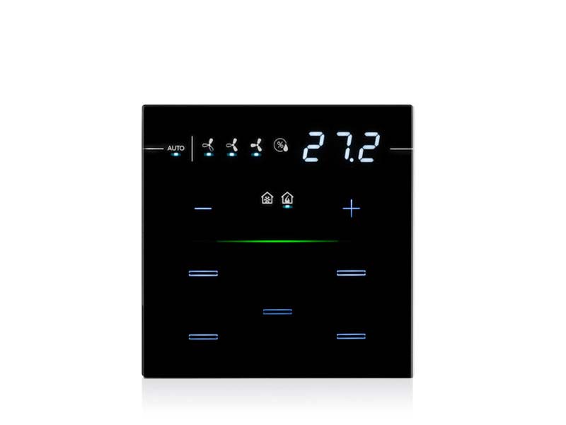 CAPACITIVE KNX THERMOSTAT/HUMIDISTAT – LINE SERIES