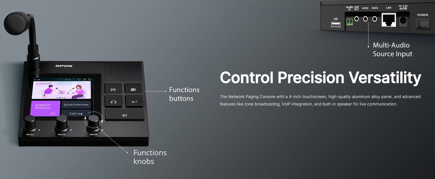 Network Paging Console